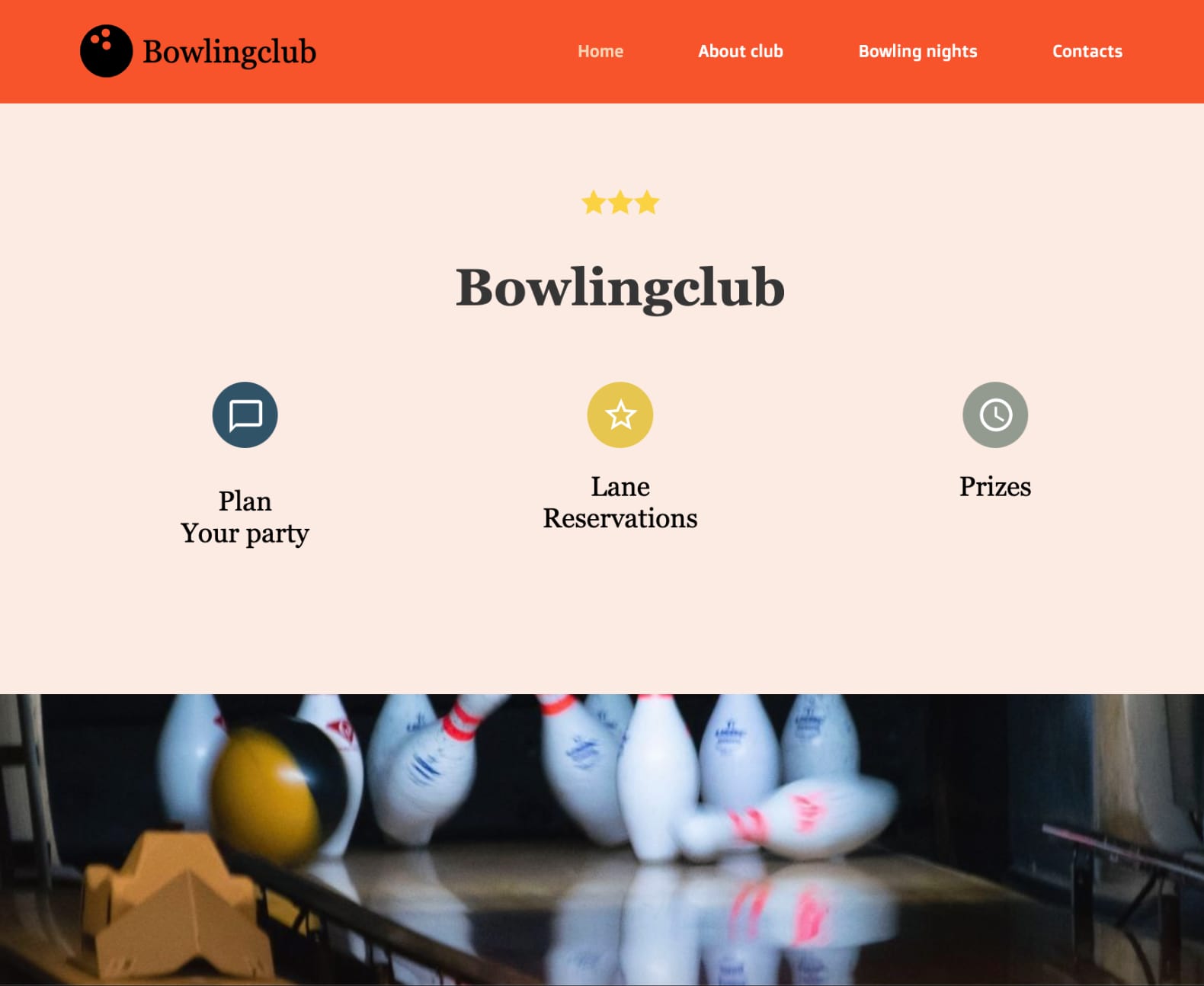 Example of Contrast on a Web Page